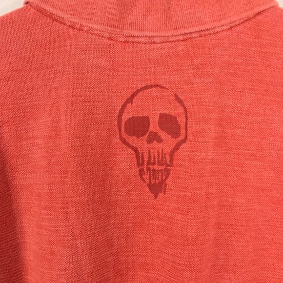 Harley Davidson Short Sleeve Skull Logo Polo - Picture 7 of 8
